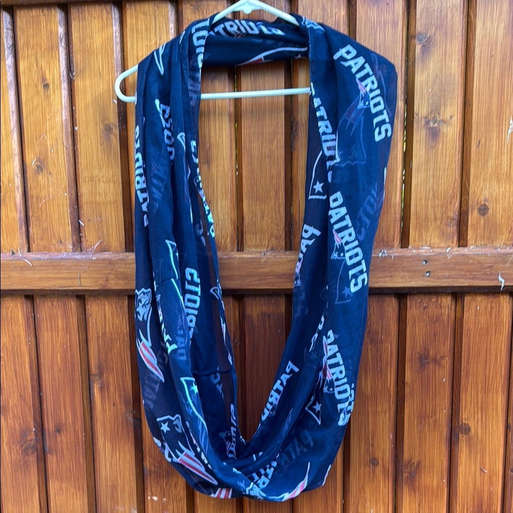 Patriots Navy Blue Infinity Scarf